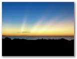 Cervantes Pinnacles Beachfront Caravan Park - Cervantes: Sunset over the sea