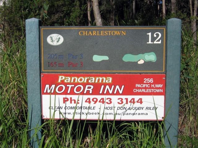 Charlestown Golf Course - Charlestown: Layout of Hole 12 - Par 3, 205 metres