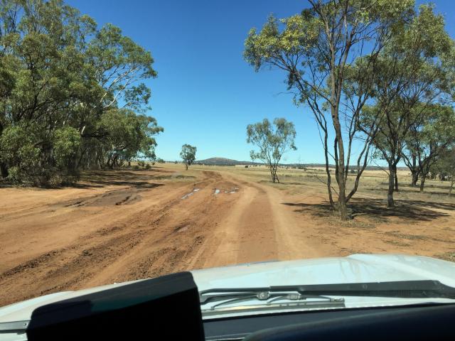 Wooroonook Lake - Wooroonook: The roads around the lake can get quite sloppy and muddy and wet so take care if you move to the back of the lake for free camping.