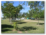 Aussie Outback Oasis Cabin & Van Village - Charters Towers: Grass Powered sites for caravans and tents