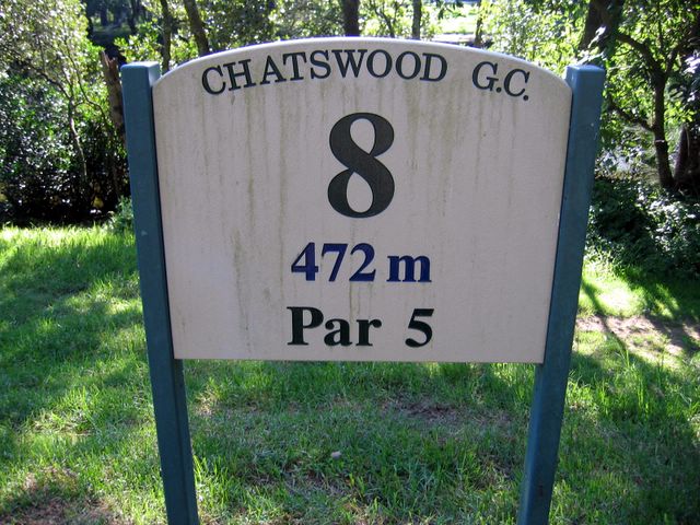 Chatswood Golf Course - Chatswood: Hole 8 - Par 5, 472 meters
