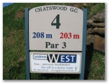 Chatswood Golf Course - Chatswood: Hole 4 - Par 3, 208 meters