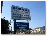 Homestead Holiday Park - Chinderah: Welcome sign