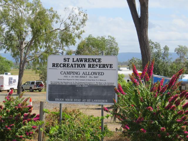 St Lawrence Recreational Reserve - Clarke Creek: Rules.