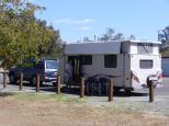 Waverley Creek Rest Area - Clarke Creek: Pleasant place to stay overnight with recently established amenities, park benches with tables and new sealed road.  Separate truck (well away from caravans) and grassed tent areas.