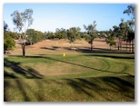 Clermont Golf Course - Clermont: Green on Hole 6