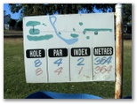 Clermont Golf Course - Clermont: Hole 8: Par 4, 364 metres