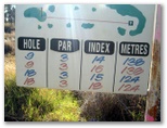 Clermont Golf Course - Clermont: Hole 9: Par 3, 138 metres