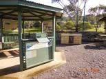 Yeldulknie Weir - Cleve: Box for visitors book and BBQ