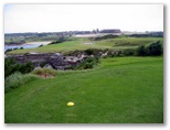 Coast Golf Course - Little Bay: View of the large gully on Hole 14.  Make the fairway on the other side or your ball will be  in the Pacific Ocean.
