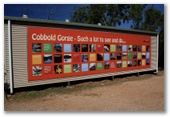 Cobbold Camping Village - Forsayth: Welcome sign