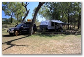 Cobbold Camping Village - Forsayth: Shady powered sites for caravans