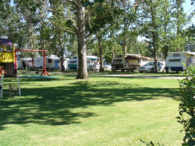 The Cobram Willows Caravan Park - Cobram Playground for children.
