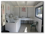 Banana Coast Caravan Park - Coffs Harbour: Interior of laundry