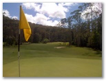 Bonville International Golf Resort - Bonville: Green on Hole 4 looking back along the fairway.