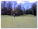 Bonville International Golf Resort - Bonville: Green on Hole 5 looking back along the fairway.