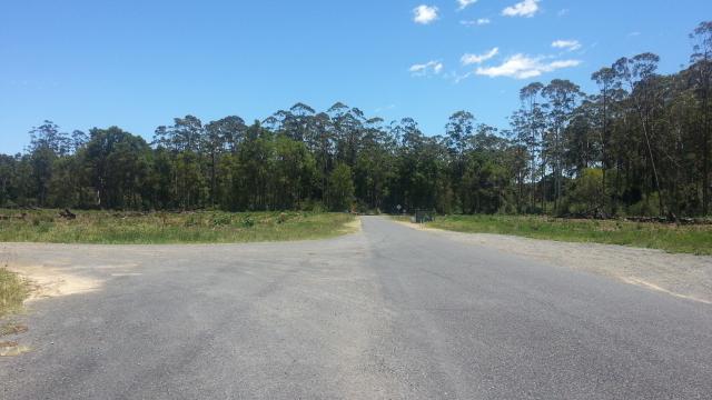 Bruxner Park Road - Coffs Harbour: View of the parking area