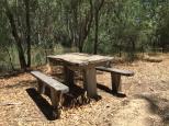 Spencers Bridge - Gannawarra: Nice shady picnic table.