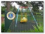 Lake Colac Caravan Park - Colac: Playground for children in park opposite the Caravan Park.