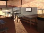 Ribas Underground Camping and Caravan Park - Coober Pedy: Sheltered camp kitchen BBq's and hotplates.