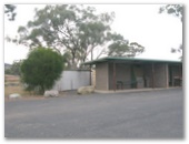 The Black Stump Rest Area - Coolah: Good paved area for parking