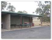 The Black Stump Rest Area - Coolah: Sheltered BBQ area