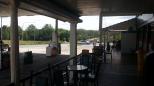 Caltex Service Station - Coolongolook: Nice shady location to enjoy a coffee