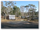 Cooma Tourist Park - Cooma: Powered sites for caravans - notice the frost on the ground