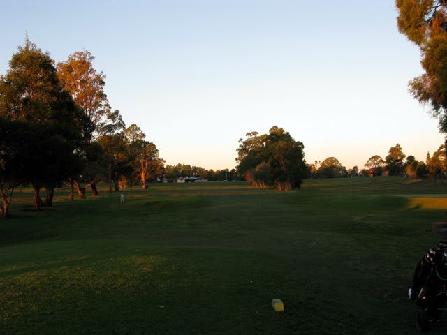 Coraki Golf Course - Coraki: Fairway view on Hole 9