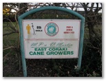 Coraki Golf Course - Coraki: Coraki Golf Club Hole 8: Par 4, 356 metres.  Sponsored by East Coraki Cane Growers