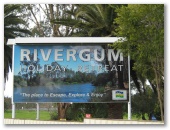 Rivergum Holiday Retreat - Corowa: Rivergum Holiday Retreat welcome sign