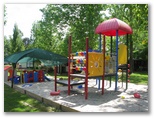 Mt Mittamatite Caravan Park - Corryong: Playground for children.
