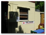 Colac Colac Caravan Park - Colac Colac near Corryong: Pay Phone within the park