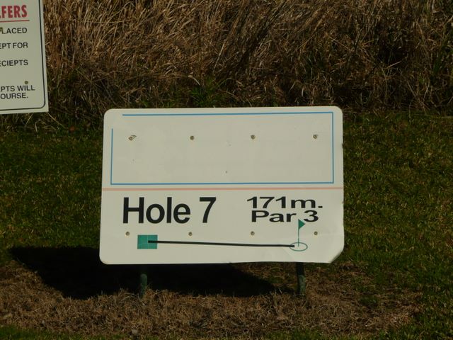 Orara Park Golf Course - Coutts Crossing: Hole 7 Par 3, 171 metres