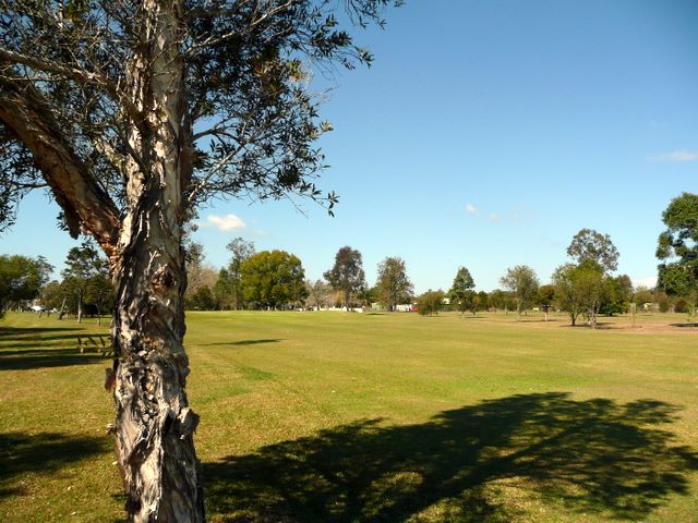 Orara Park Golf Course - Coutts Crossing: Approach to the Green on Hole 8