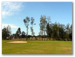 Orara Park Golf Course - Coutts Crossing: Approach to the Green on Hole 2