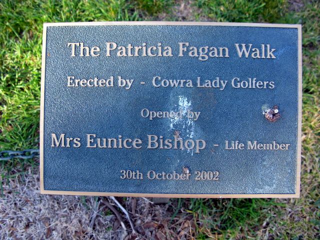 Cowra Golf Club - Cowra: The Patricia Fagan Walk between hole 5 and 6.