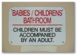 Creswick Calembeen Lake Caravan Park - Creswick: Bathroom for babies and children