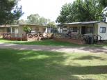 Curlwaa Caravan Park - Curlwaa: Two of the many renovated cabins. For couples or families