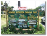 Daintree Riverview Caravan Park - Daintree Village: Daintree Riverview Caravan Park welcome sign