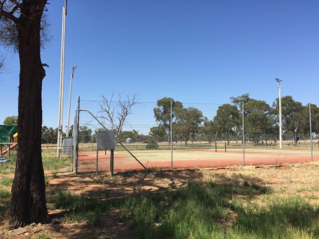 Daysdale Old Football Ground - Daysdale: Tennis courts