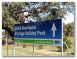 Big4 Deniliquin Holiday Park - Deniliquin: BIG4 Deniliquin Paringa Holiday Park welcome sign