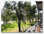 Big4 Deniliquin Holiday Park - Deniliquin: River view from cottage verandah