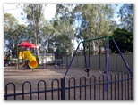 McLean Beach Caravan Park - Deniliquin: Playground for children.