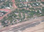 Kimberley Entrance Caravan Park - Derby: Derby and aerial View of the Caravan Park and part of the township, a good view of some of the famous Derby Mud Flats also evident. This is a must see flight if you have he time takes about 2.5 hours.
The Caravan park is well kept and large.