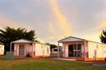 Discovery Holiday Parks - Devonport: Discovery Holiday Parks - Devonport Grounds at dusck