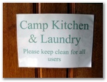 Dimboola Caravan Park - Dimboola: Camp kitchen and laundry are combined