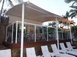 BIG4 Koala Shores Port Stephens Holiday Park - Lemon Tree Passage: Café looking over the pool