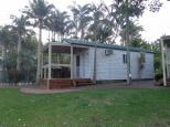 BIG4 Koala Shores Port Stephens Holiday Park - Lemon Tree Passage: Some cabins have BBQs on the decks