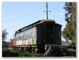 Donald Lakeside Caravan Park - Donald: Historic railway carriage